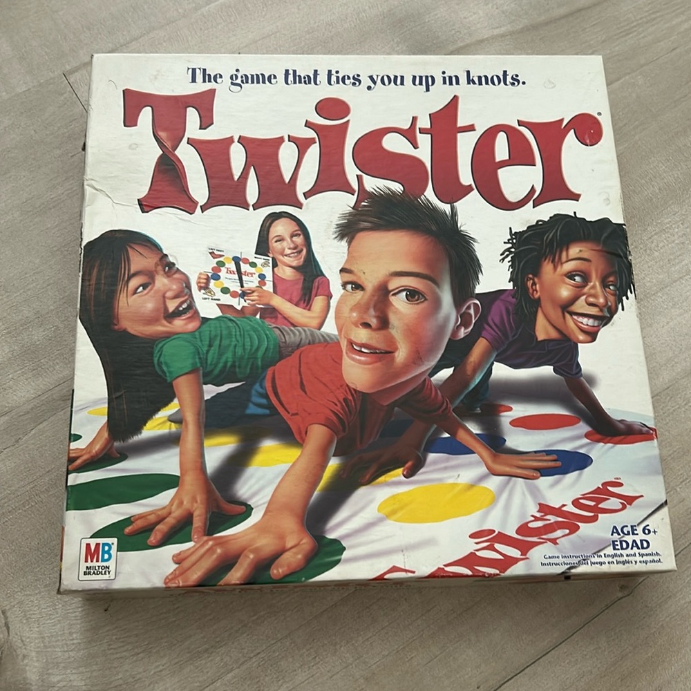 Vintage Twister Game